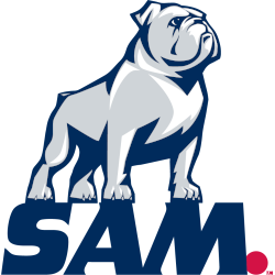 Samford Bulldogs Alternate Logo 2016 - Present